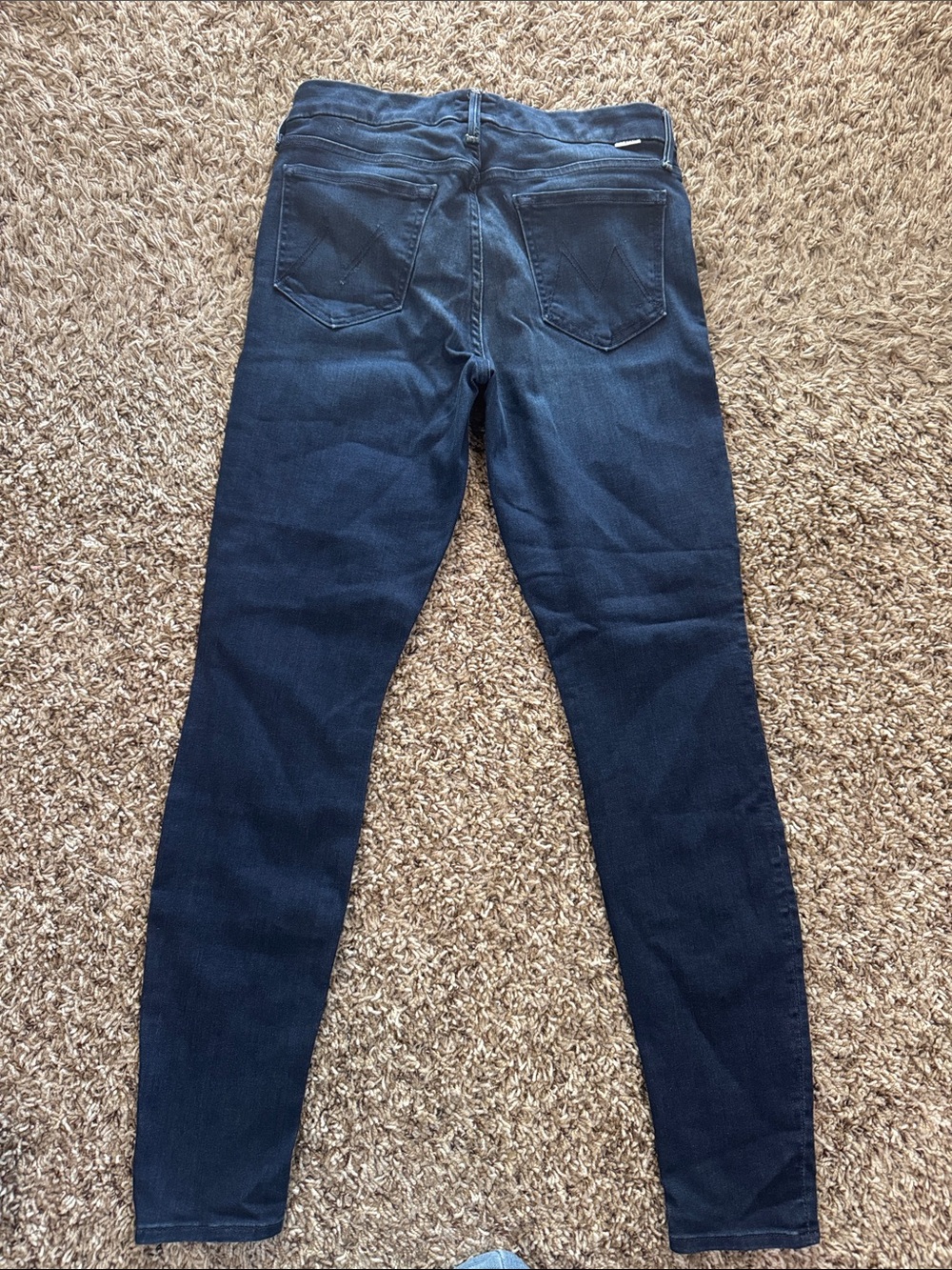 Women’s Mother Denim 29 designer Dark Blue Skinny Jeans